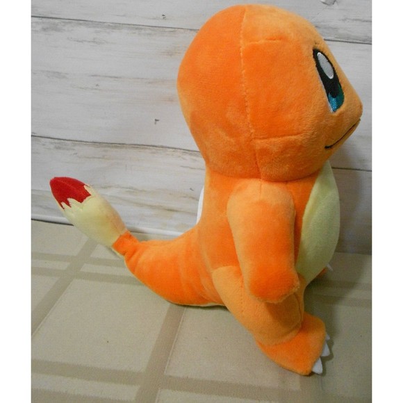 MINTY! 1997 Nintendo Pokémon Sleeping Charmander Plush Toy 8" Card Game vtg. - Picture 6 of 10